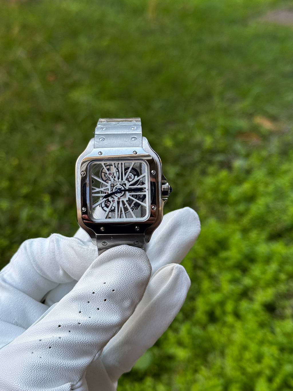 Cartier 3A+ Quality Santos De Cartier Skeleton