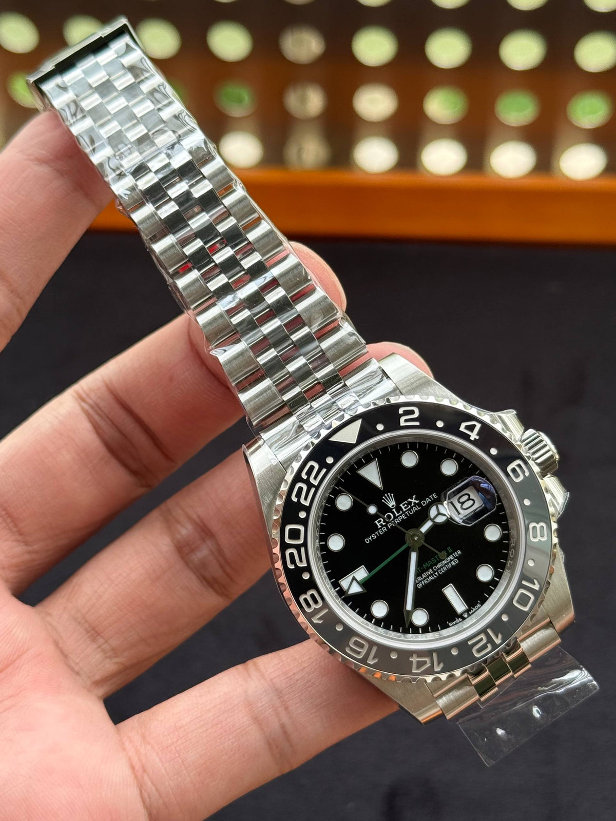 Rolex GMT Master II 126710 Bruce Wayne RC Factory Weight Gain Swiss Superclone Quality