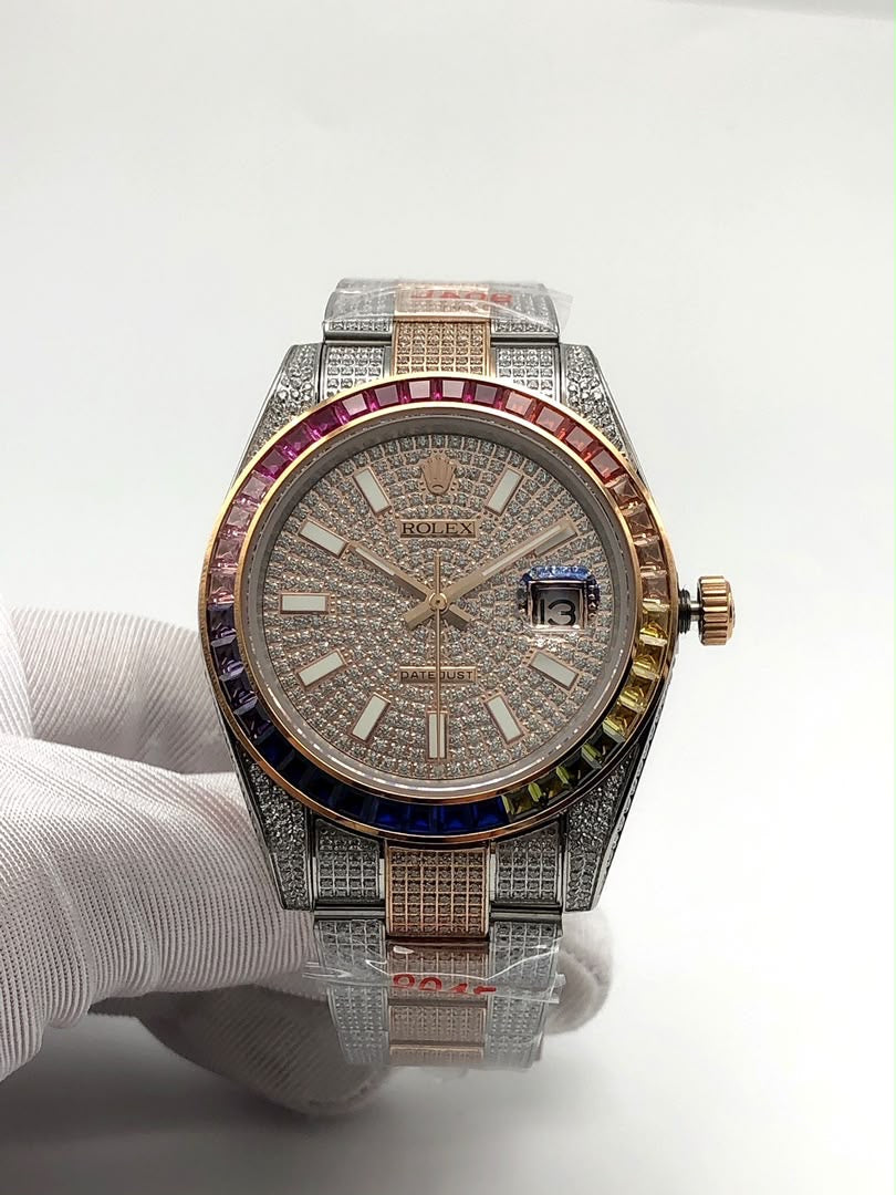 Rolex Full icedout Diamonds