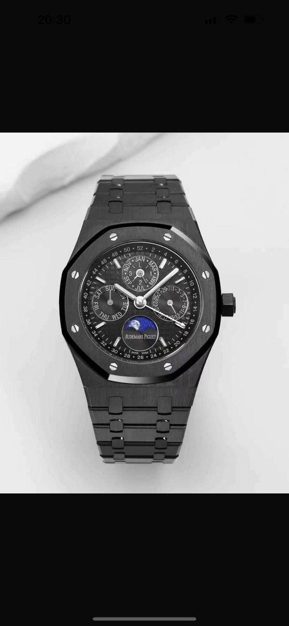 Audemars Piguet Swiss Superclone Quality Perpetual Calendar Ceramic Black Edition