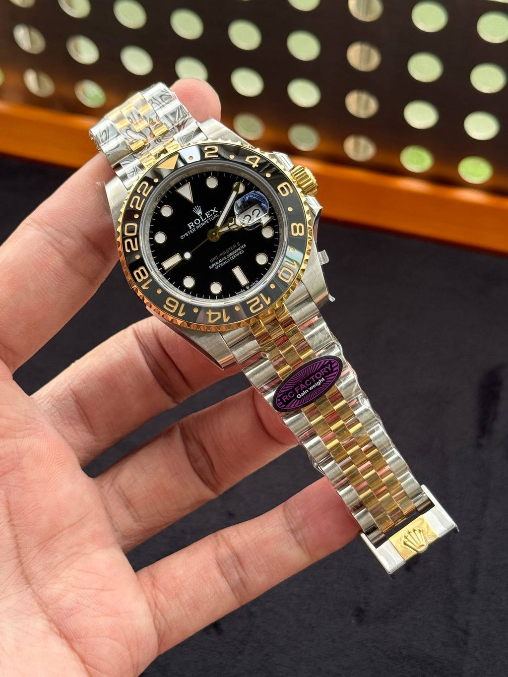 Rolex GMT Master II 126713 Zombie RC Factory Weight Gain Swiss Superclone Quality