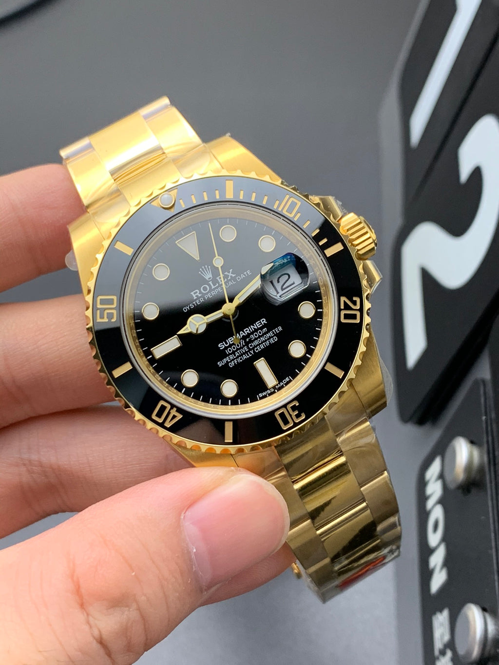 Rolex Submariner Black Gold 41’ 126618 3A+ Quality