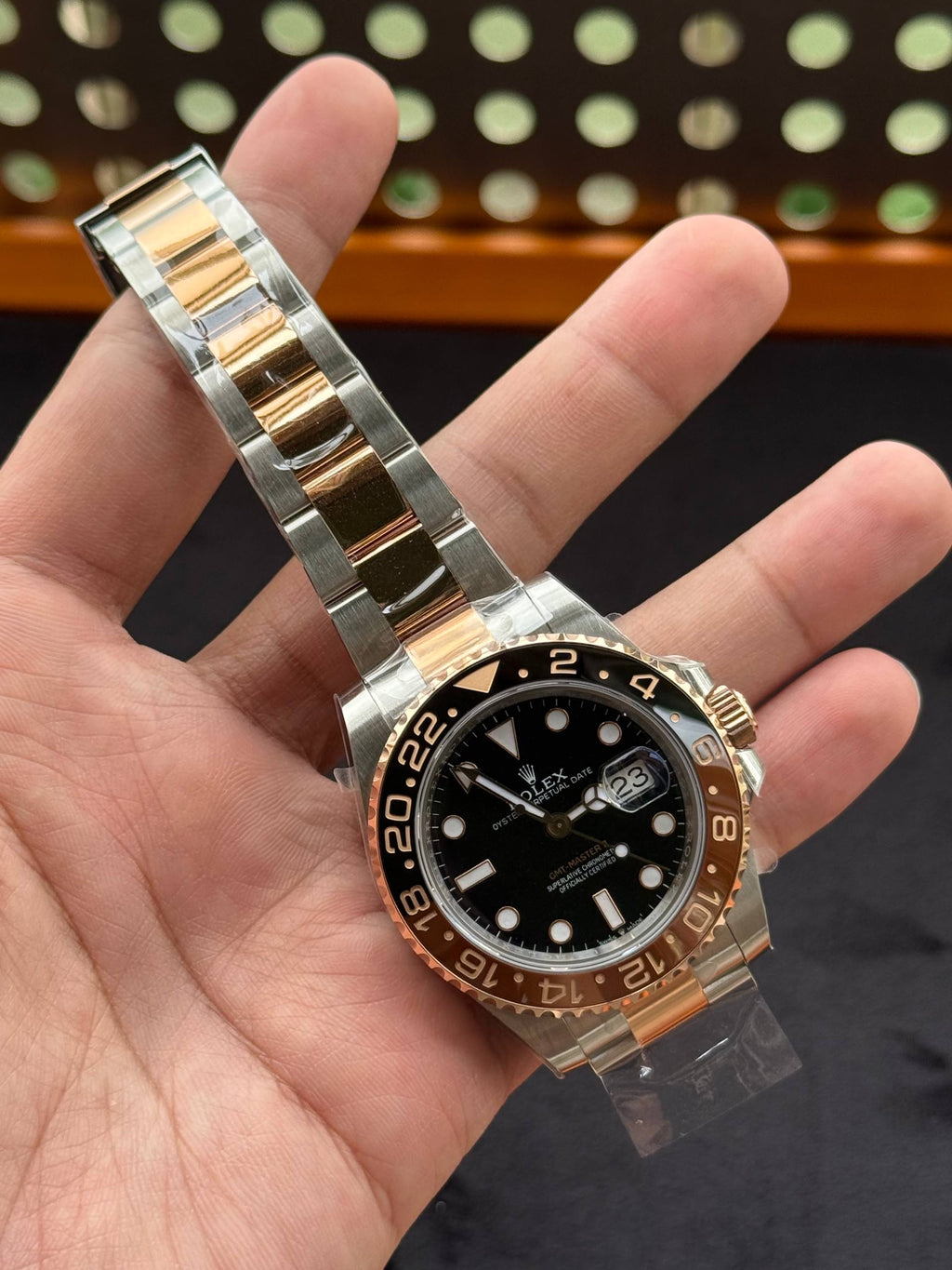Rolex GMT Master II 126711 Rootbeer RC Factory Weight Gain Swiss Superclone Quality