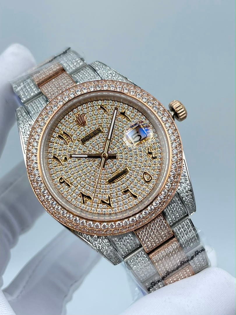 Rolex Full icedout Diamonds