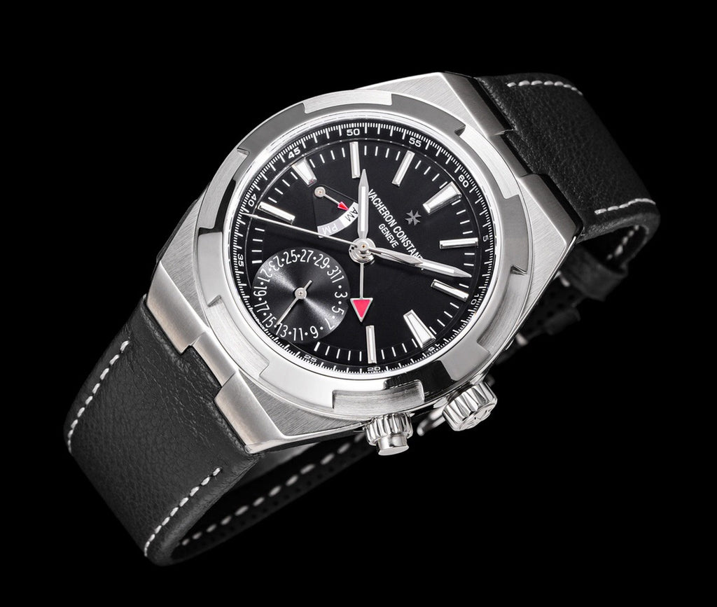 Vacheron Overseas Dual Time 7900v ss Black Lacquer Swiss Superclone