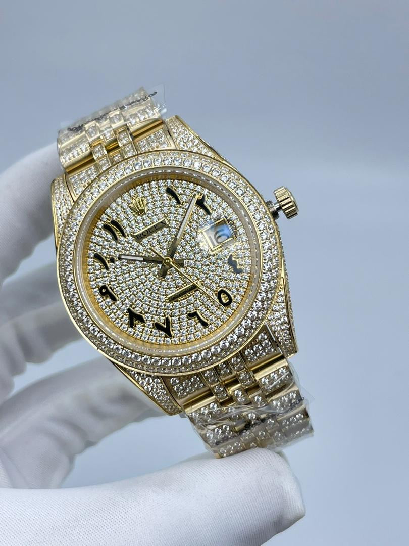 Rolex Full icedout Diamonds