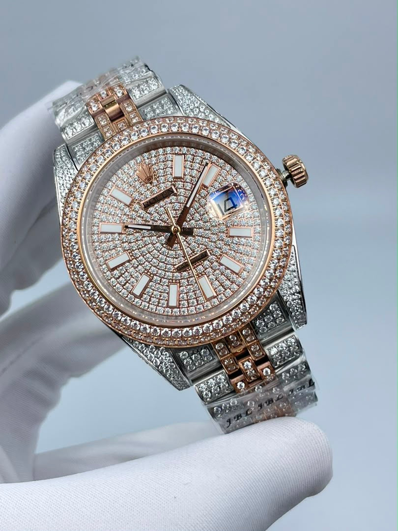 Rolex Full icedout Diamonds