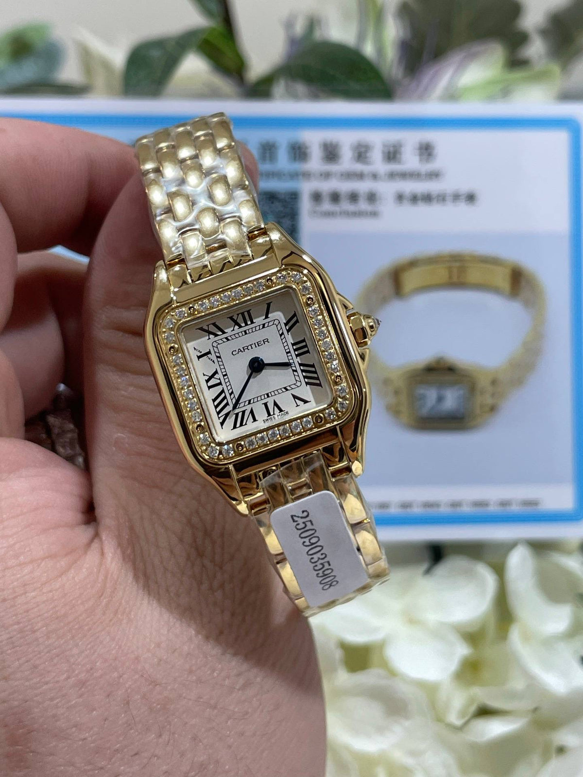 Cartier Panthere Diamonds Swiss Superclone Quality
