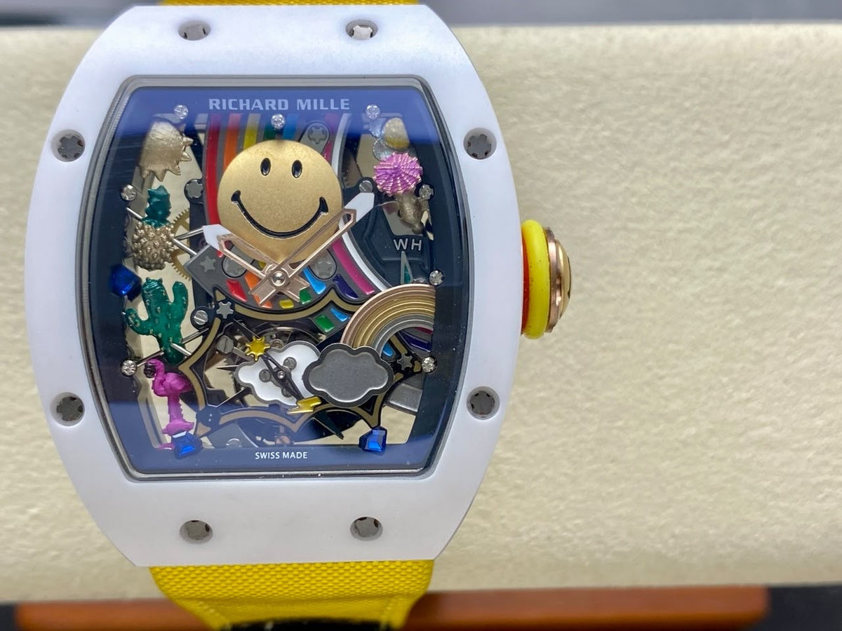 Richard Mille RM 88 Automatic Tourbillon Smiley Swiss Hyperclone Quality