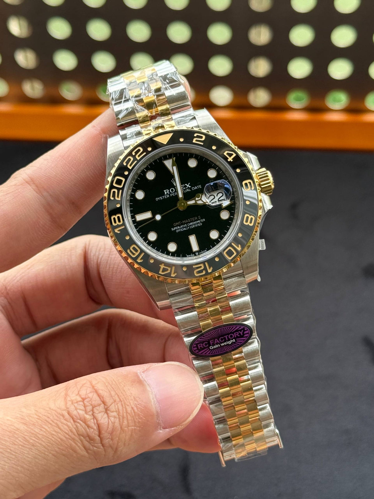 Rolex GMT Master II 126713 Zombie RC Factory Weight Gain Swiss Superclone Quality
