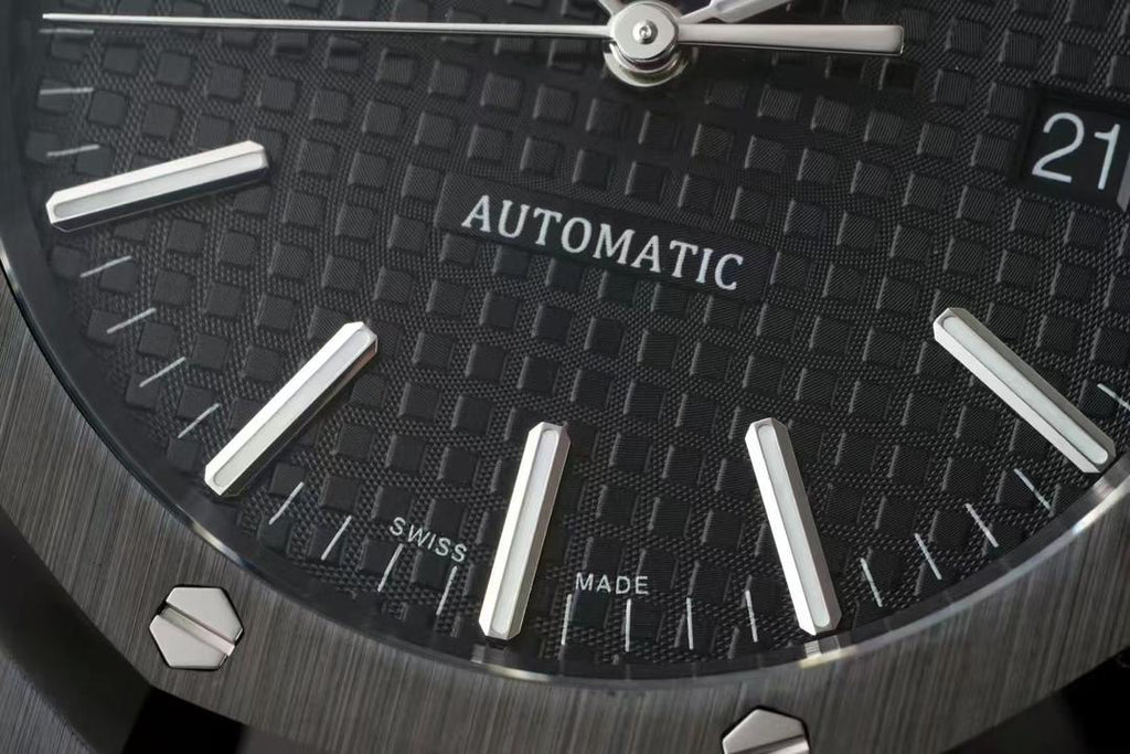 Audemars Piguet Swiss Superclone Quality Custom Black PVD Black Dial 15400ST