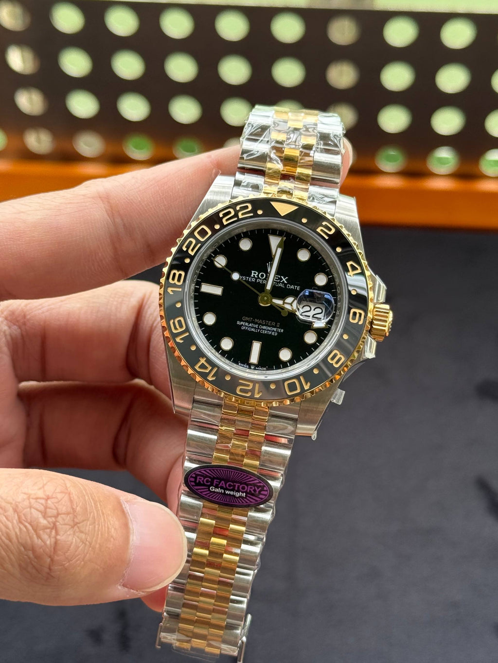 Rolex GMT Master II 126713 Zombie RC Factory Weight Gain Swiss Superclone Quality