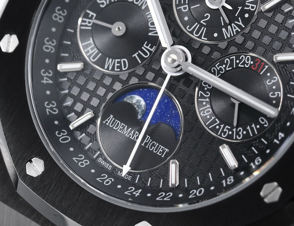 Audemars Piguet Swiss Superclone Quality Perpetual Calendar Ceramic Black Edition