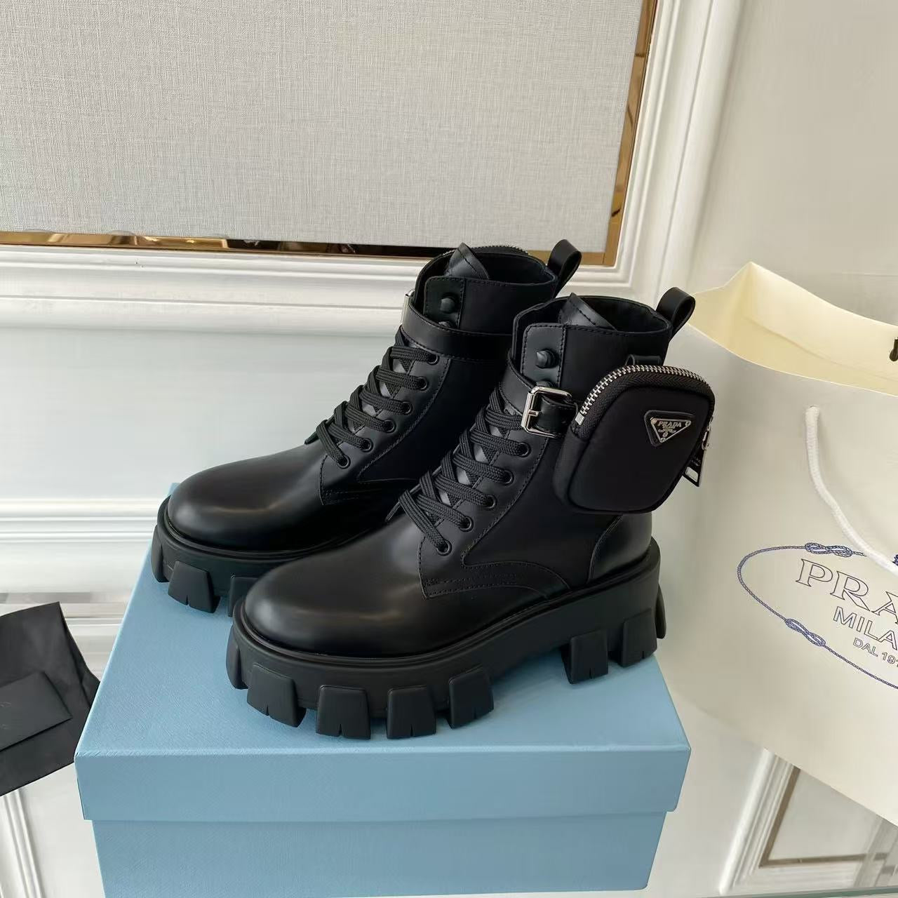 Prada Shoes Boots Monolith