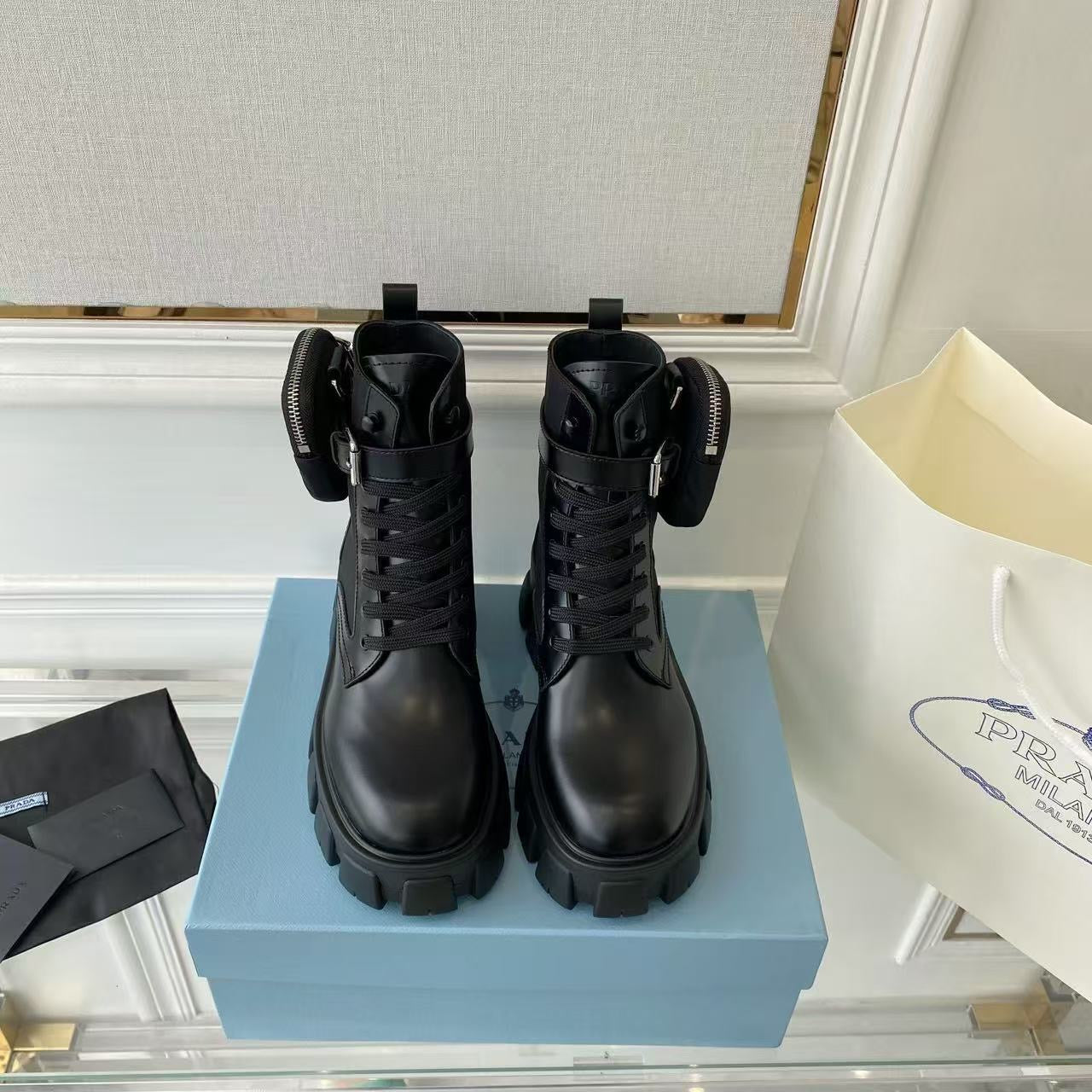 Prada Shoes Boots Monolith