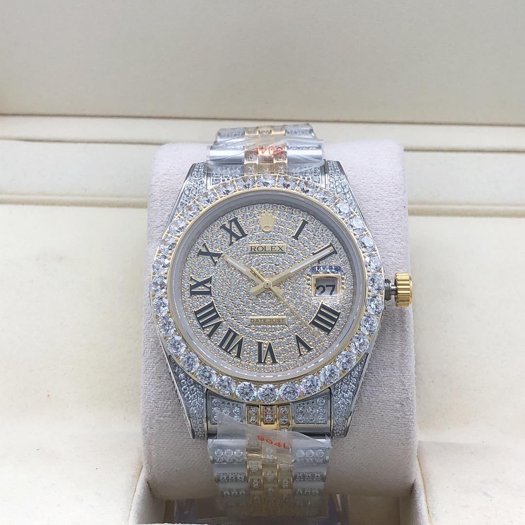 Rolex Full icedout Diamonds