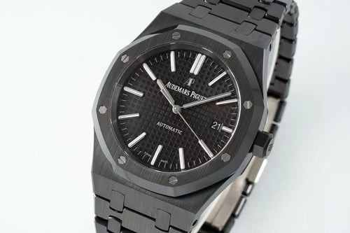 Audemars Piguet Swiss Superclone Quality Custom Black PVD Black Dial 15400ST