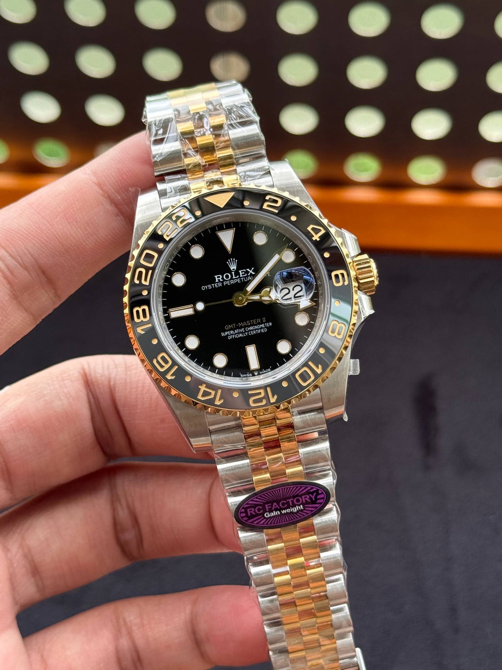 Rolex GMT Master II 126713 Zombie RC Factory Weight Gain Swiss Superclone Quality