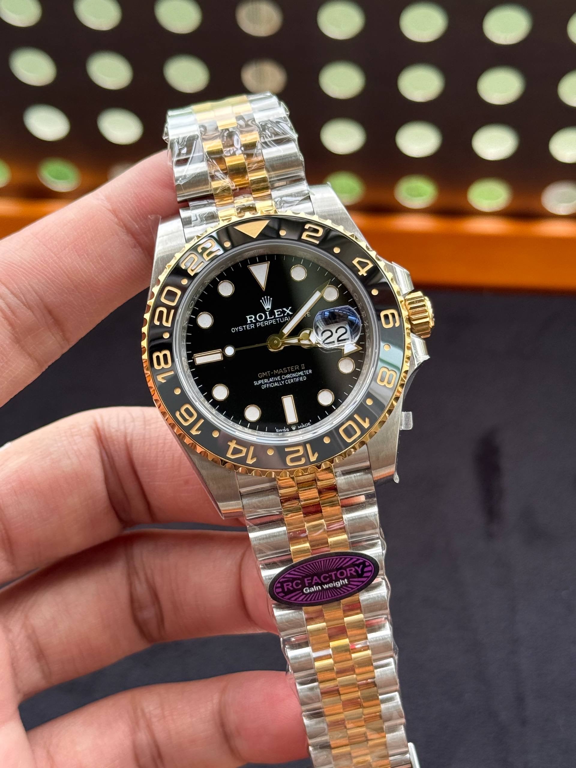 Rolex GMT Master II 126713 Zombie RC Factory Weight Gain Swiss Superclone Quality