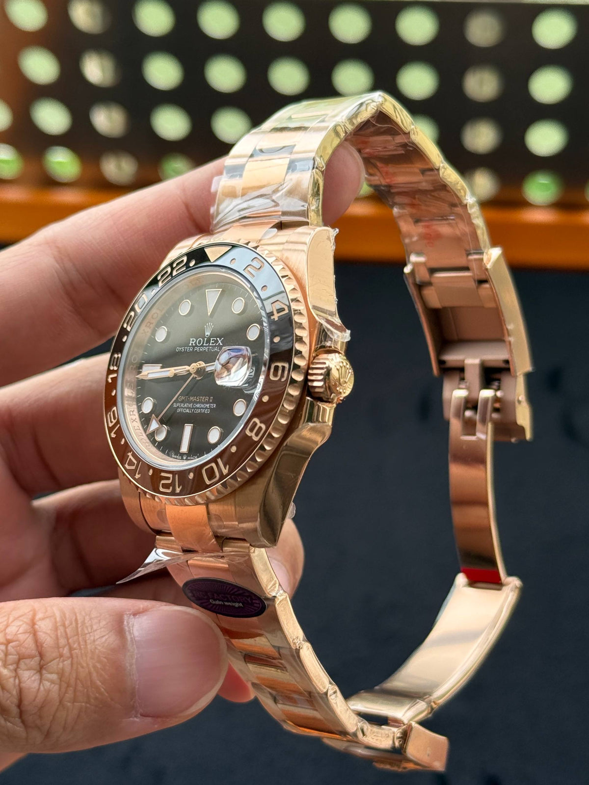 Rolex GMT Master II 126715 Rootbeer RC Factory Weight Gain Swiss Superclone Quality