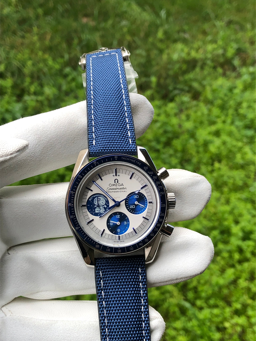 Omega Speedmaster Moonwatch Professional "Silver Snoopy Award" 50th Anniversary 42’ 3A+ Quality