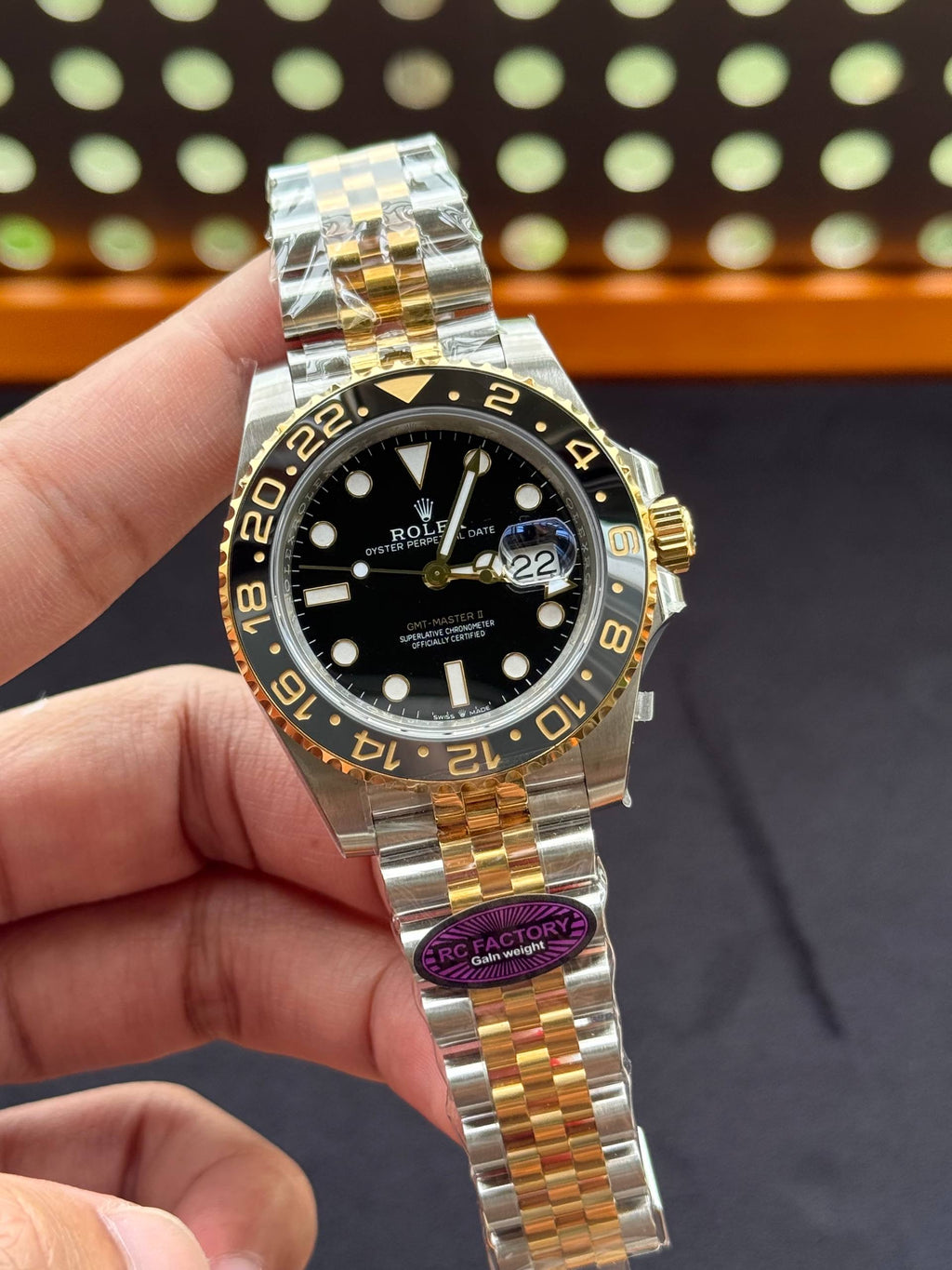 Rolex GMT Master II 126713 Zombie RC Factory Weight Gain Swiss Superclone Quality