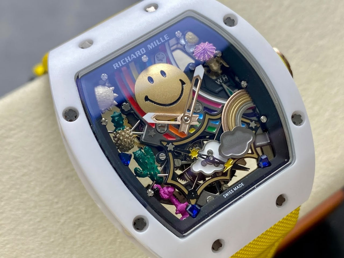 Richard Mille RM 88 Automatic Tourbillon Smiley Swiss Hyperclone Quality