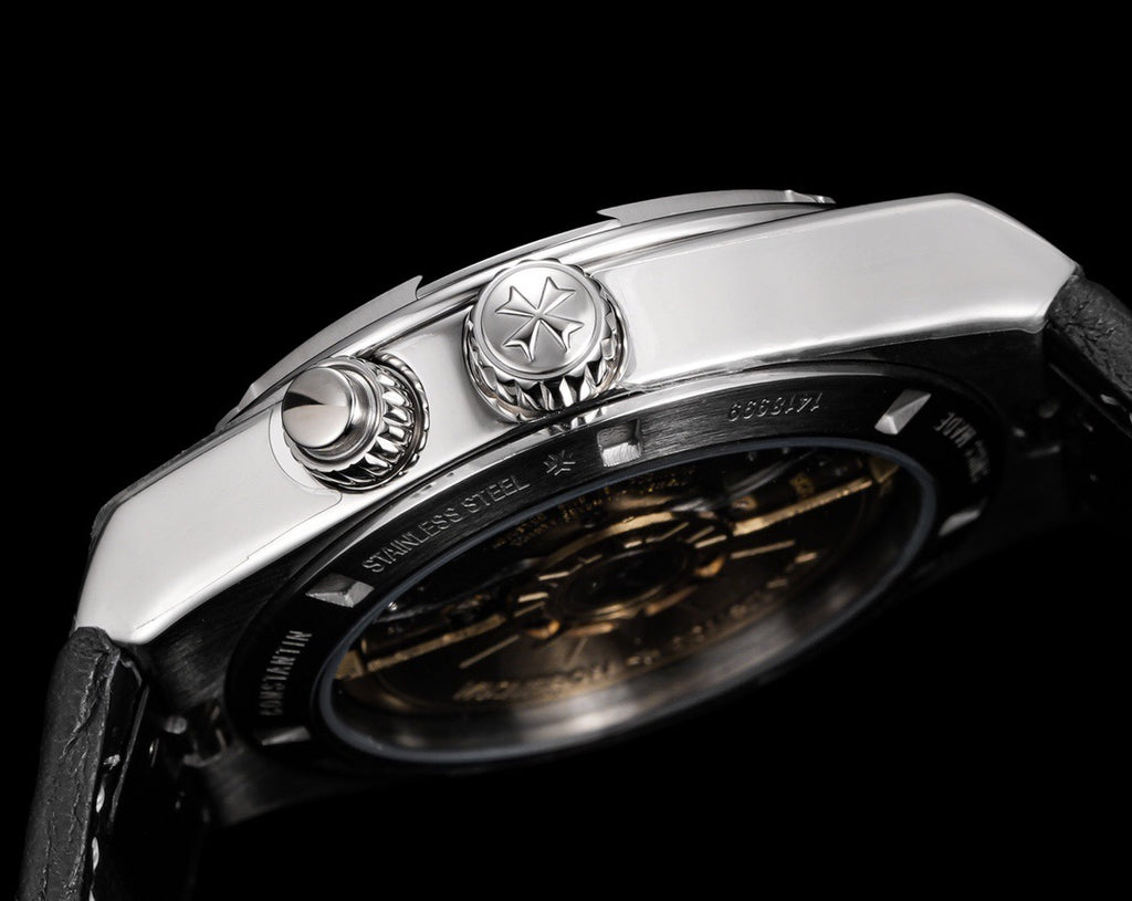Vacheron Overseas Dual Time 7900v ss Black Lacquer Swiss Superclone