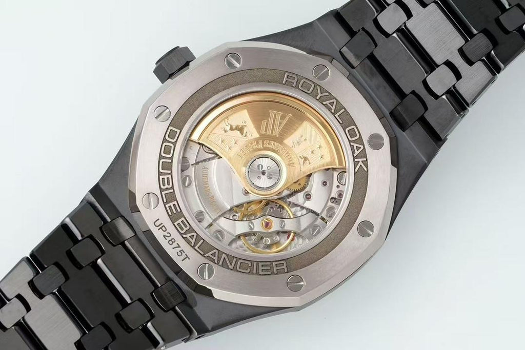 Audemars Piguet Swiss Superclone Quality Custom Black PVD Black Dial 15400ST
