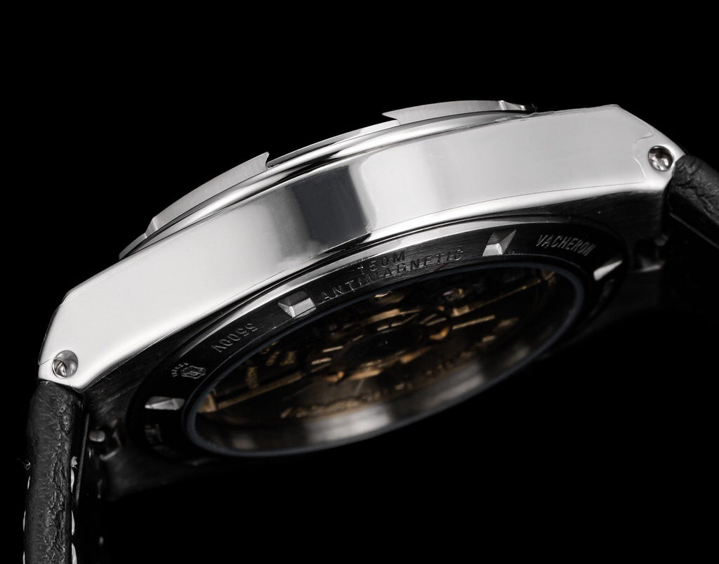 Vacheron Overseas Dual Time 7900v ss Black Lacquer Swiss Superclone
