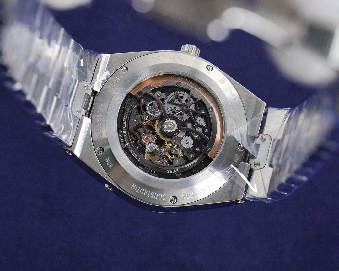 Vacheron Constantin Overseas Perpetual Calendar Ultra-Thin Skeleton Blue Swiss Superclone