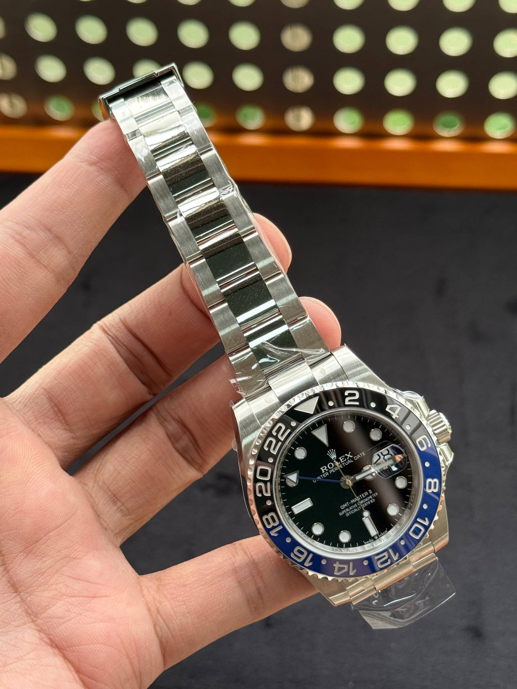 Rolex GMT Master II 126710 Batman RC Factory Weight Gain Swiss Superclone Quality