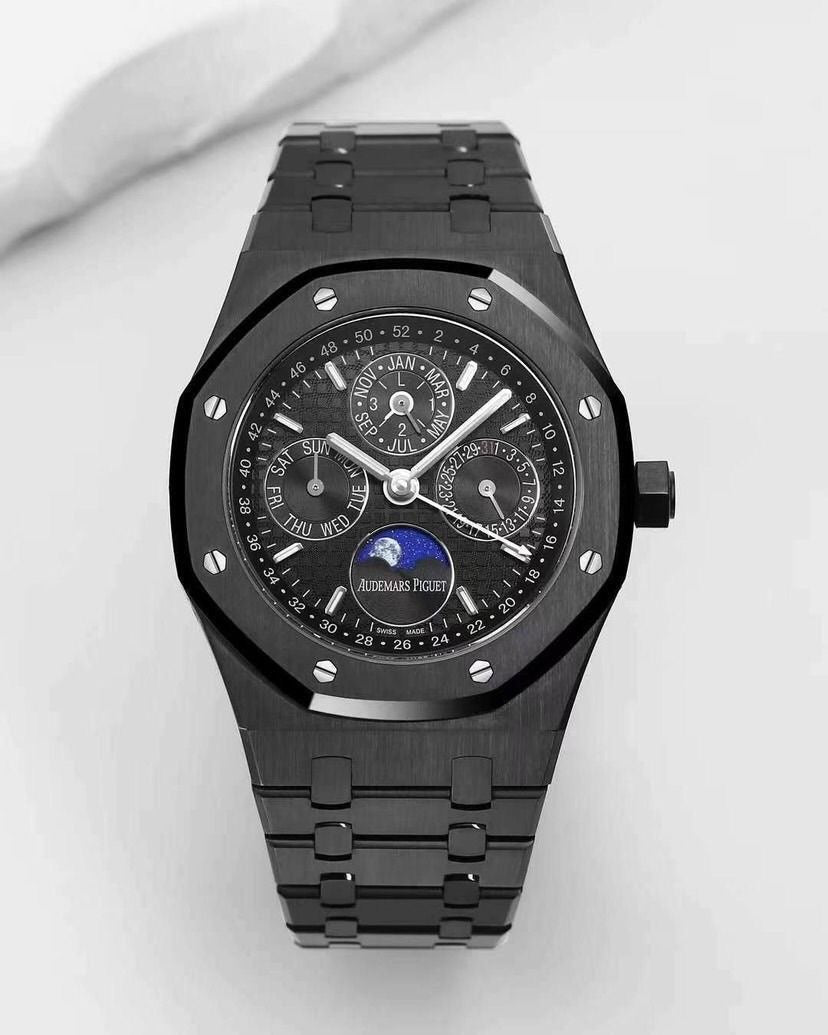Audemars Piguet Swiss Superclone Quality Perpetual Calendar Ceramic Black Edition
