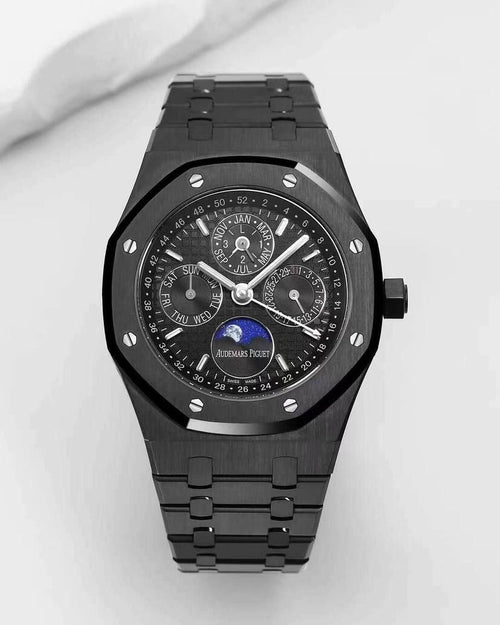 Audemars Piguet Swiss Superclone Quality Perpetual Calendar Ceramic Black Edition