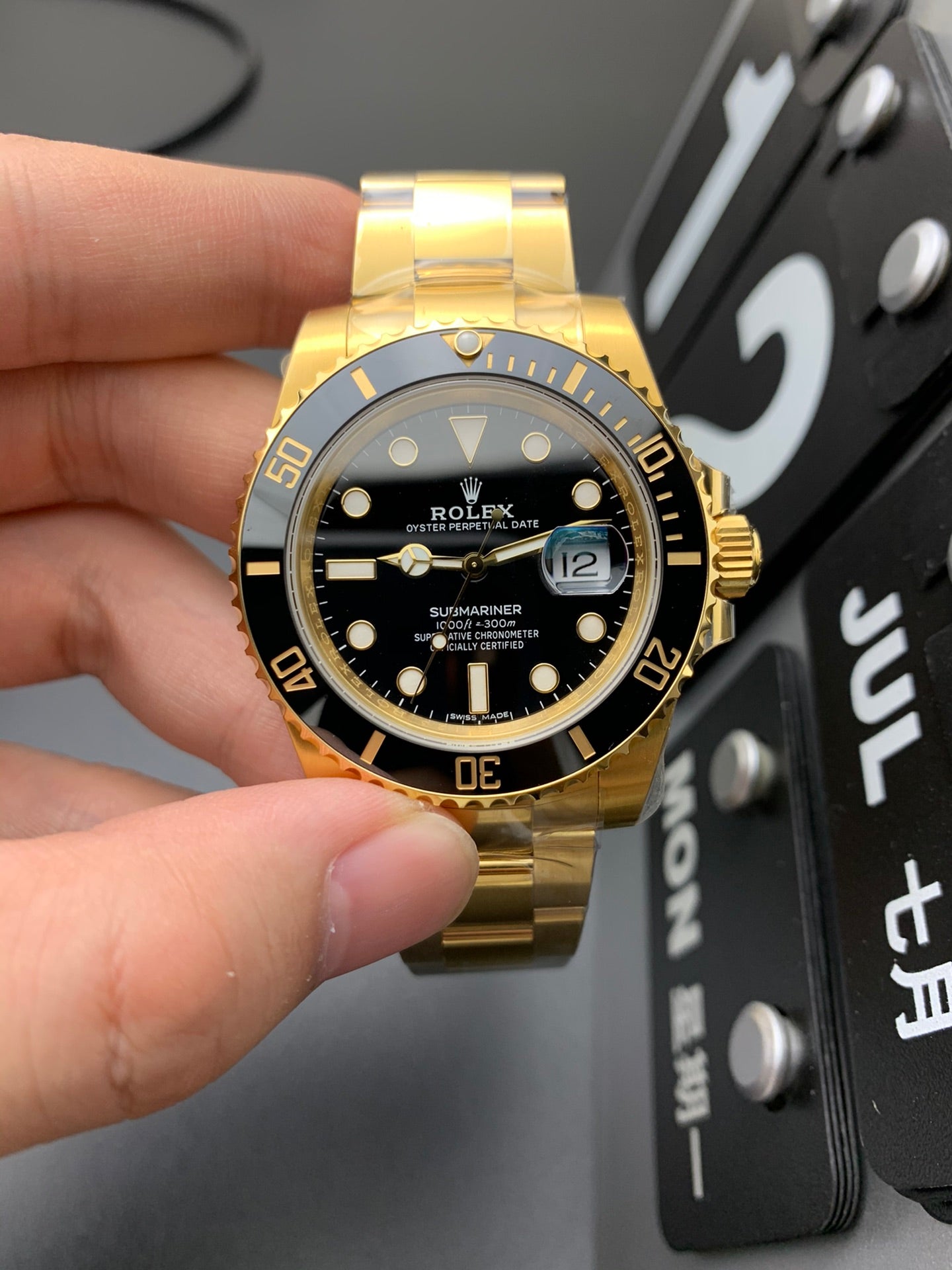 Rolex Submariner Black Gold 41’ 126618 3A+ Quality