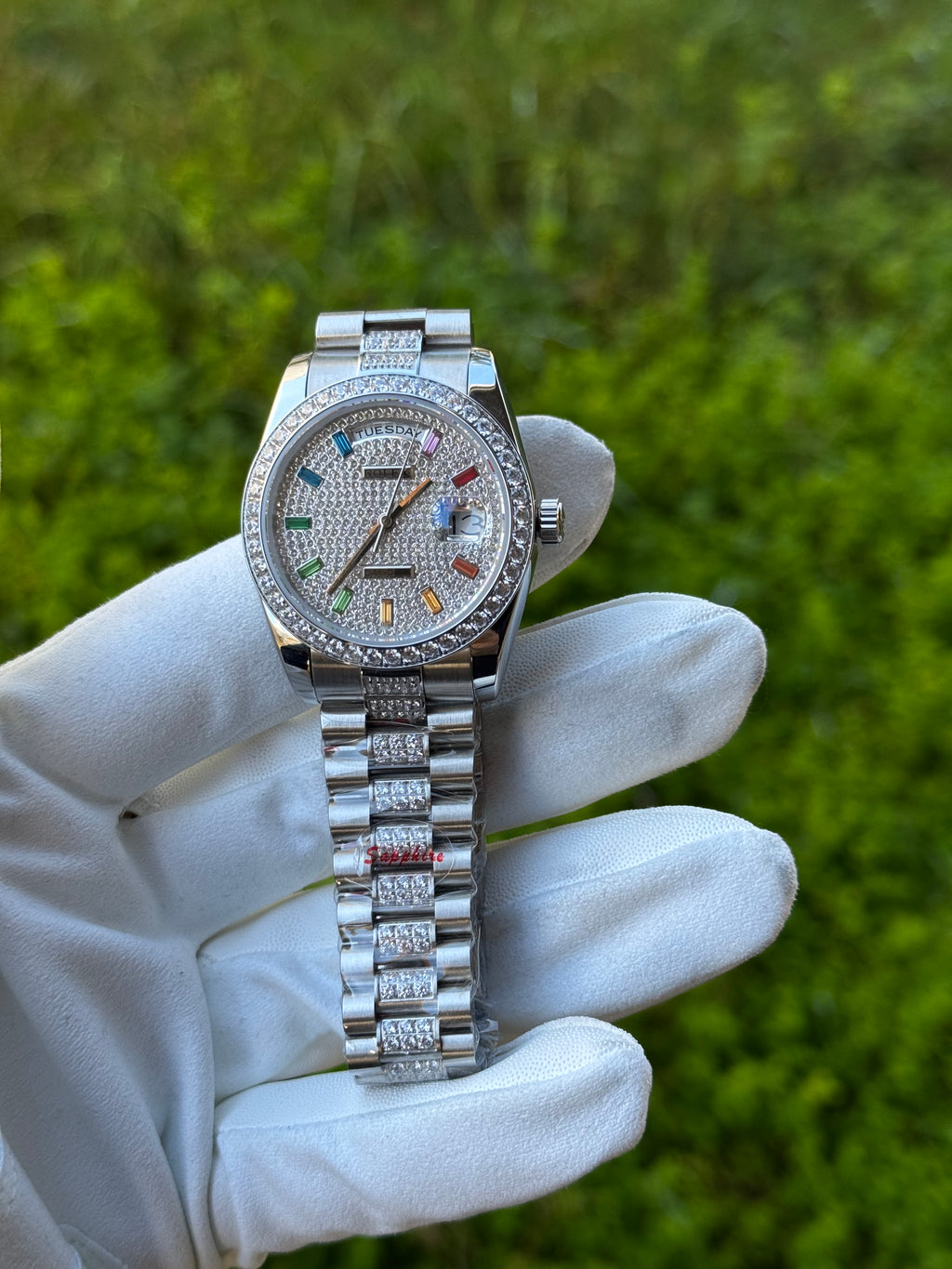 Rolex Daydate Diamond Bezel 36’ 3A+ Quality