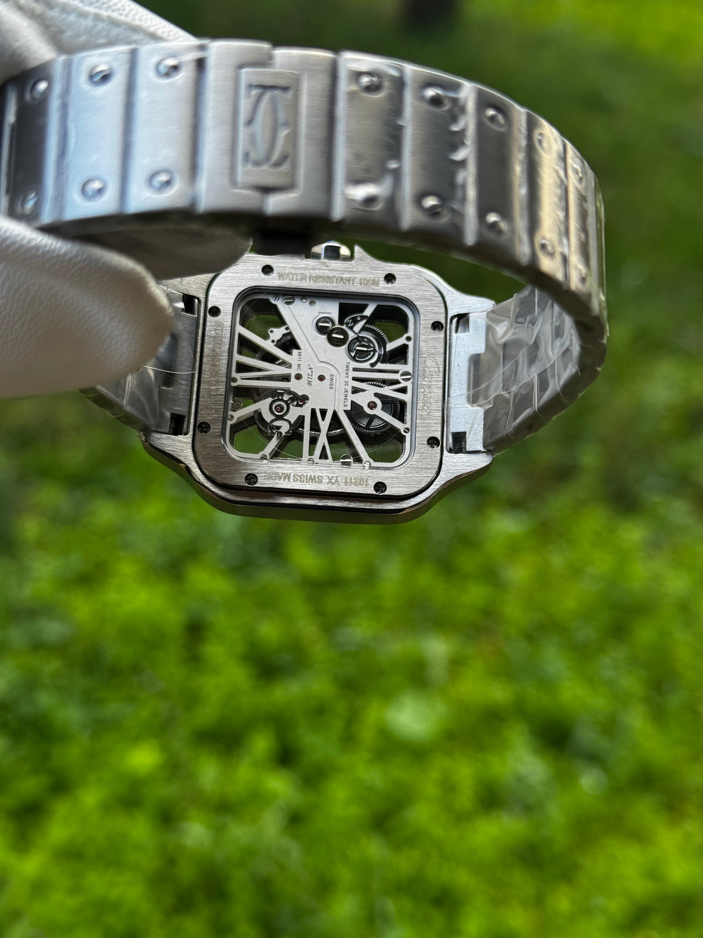 Cartier 3A+ Quality Santos De Cartier Skeleton
