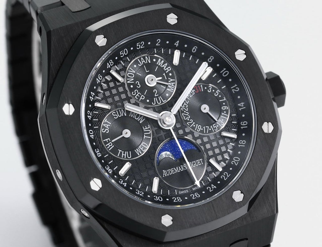 Audemars Piguet Swiss Superclone Quality Perpetual Calendar Ceramic Black Edition
