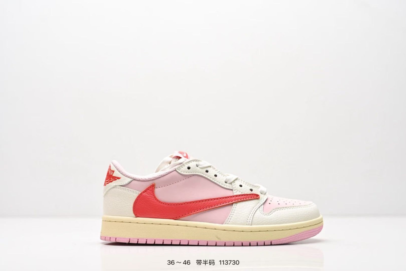 AIR JORDAN 1 RETRO LOW OG SP TRAVIS SCOTT SAIL TROPICAL PINK