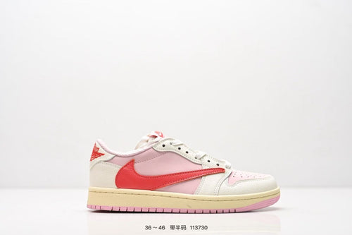 AIR JORDAN 1 RETRO LOW OG SP TRAVIS SCOTT SAIL TROPICAL PINK