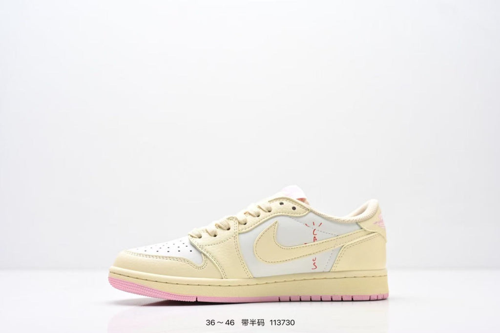 AIR JORDAN 1 RETRO LOW OG SP TRAVIS SCOTT SAIL TROPICAL PINK
