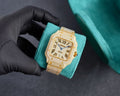 Cartier Yellow Gold Full icedout Diamonds