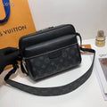 Louis Vuitton Mens Bag Eclipse Taiga Messenger