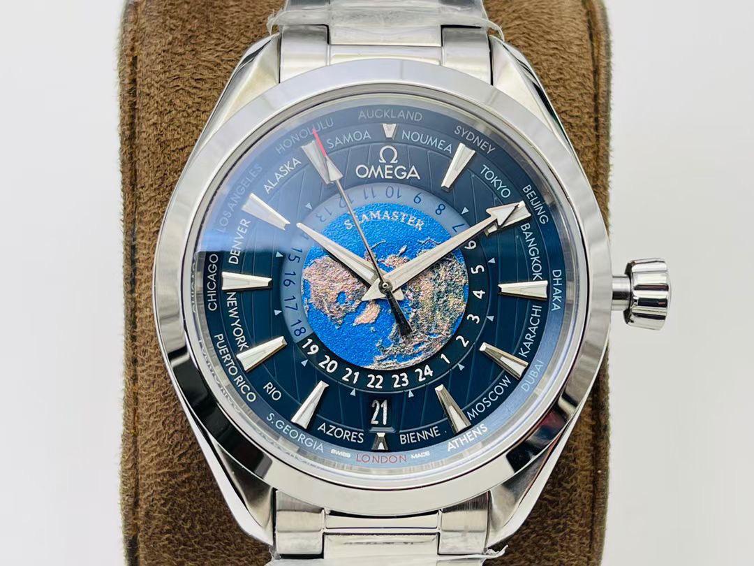 Omega Seamaster Aqua Terra 150M Worldtimer Swiss Superclone Quality