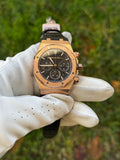 Royal Oak Chronograph Rose Gold Black Dial 41mm RF 26320OR Swiss Superclone Quality