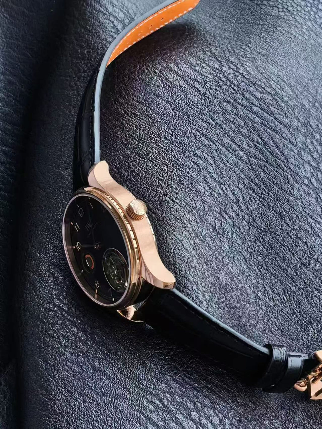 IWC Portugieser Hand-Wound Tourbillon Day & Night Rf IW545901 Swiss Superclone