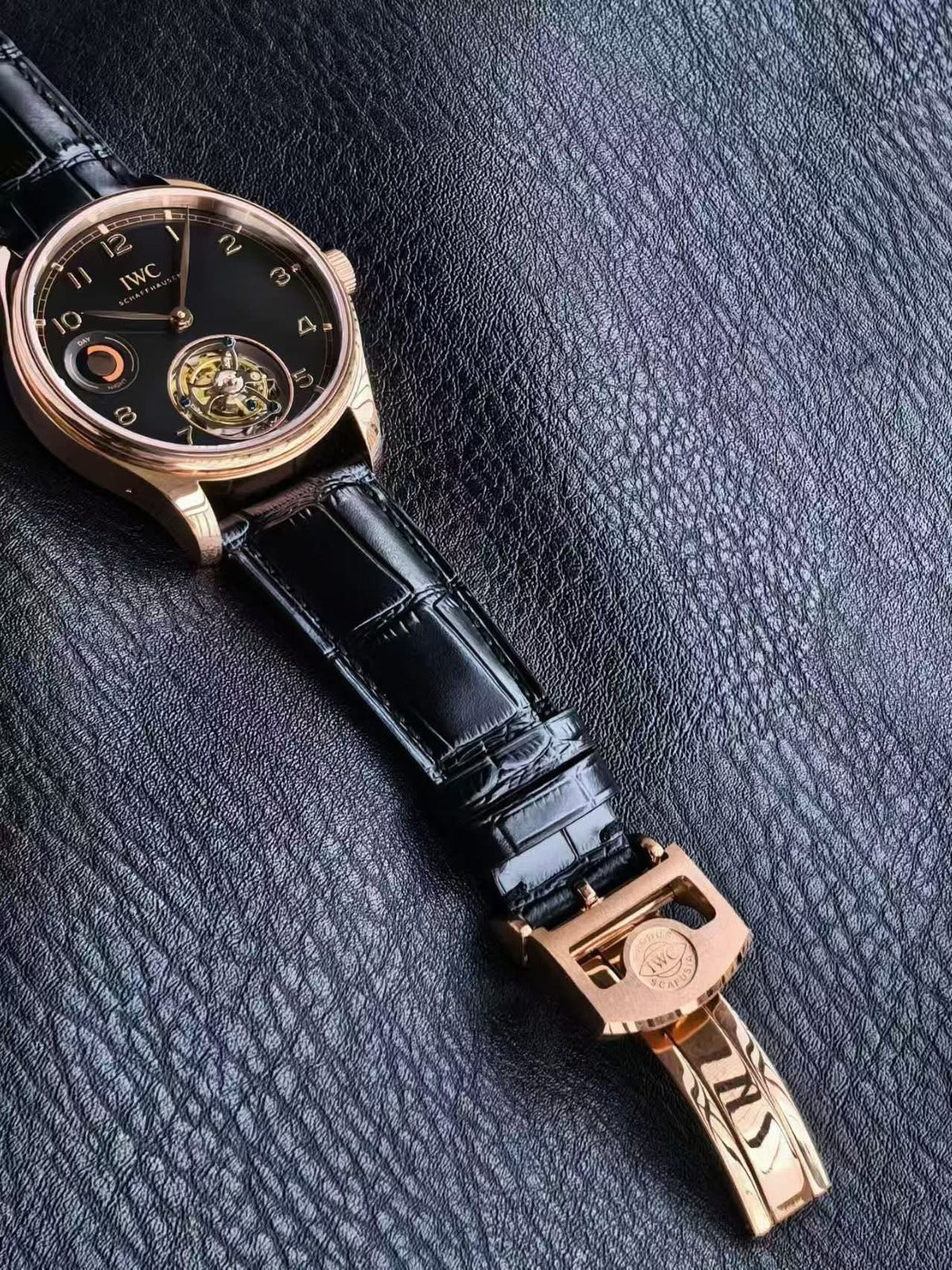 IWC Portugieser Hand-Wound Tourbillon Day & Night Rf IW545901 Swiss Superclone